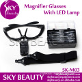 Supporting Glasses Magnifier LED Lamp
